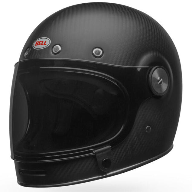 Bell Bullitt GT Carbon Solid ECE 22.06 Matt Black - FREE UK Shipping, FREE 365 Day Returns | Moto Central