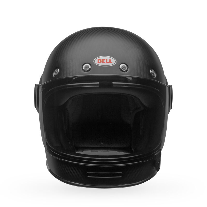 Bell Bullitt GT Carbon Solid ECE 22.06 Matt Black - FREE UK Shipping, FREE 365 Day Returns | Moto Central