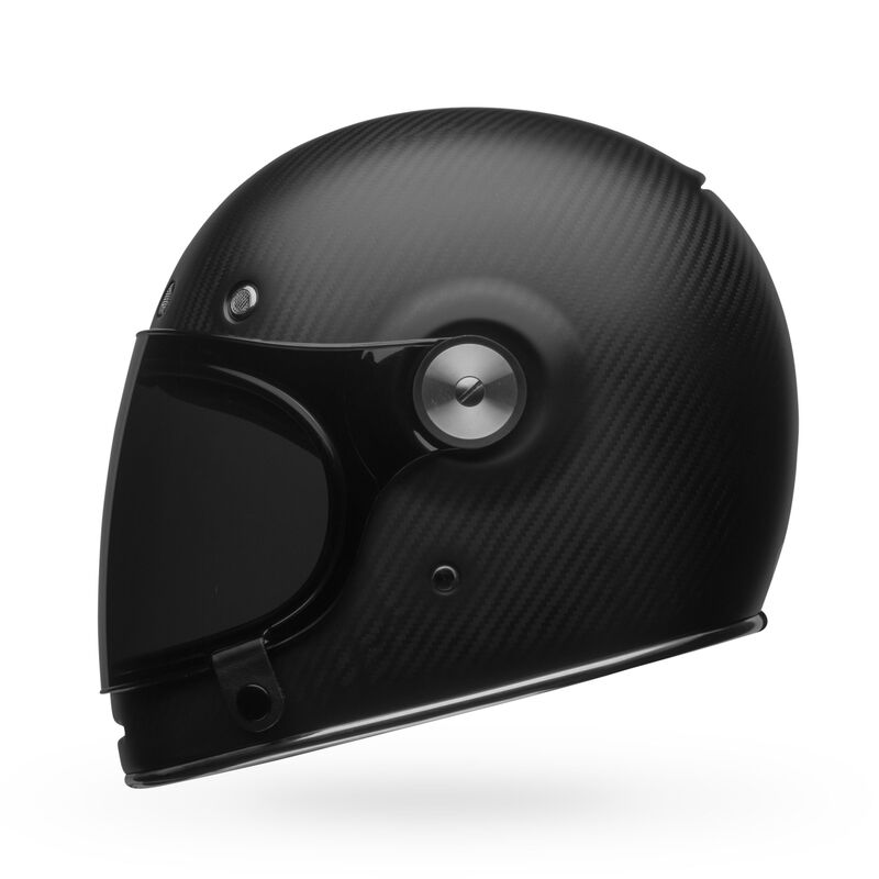 Bell Bullitt GT Carbon Solid ECE 22.06 Matt Black - FREE UK Shipping, FREE 365 Day Returns | Moto Central