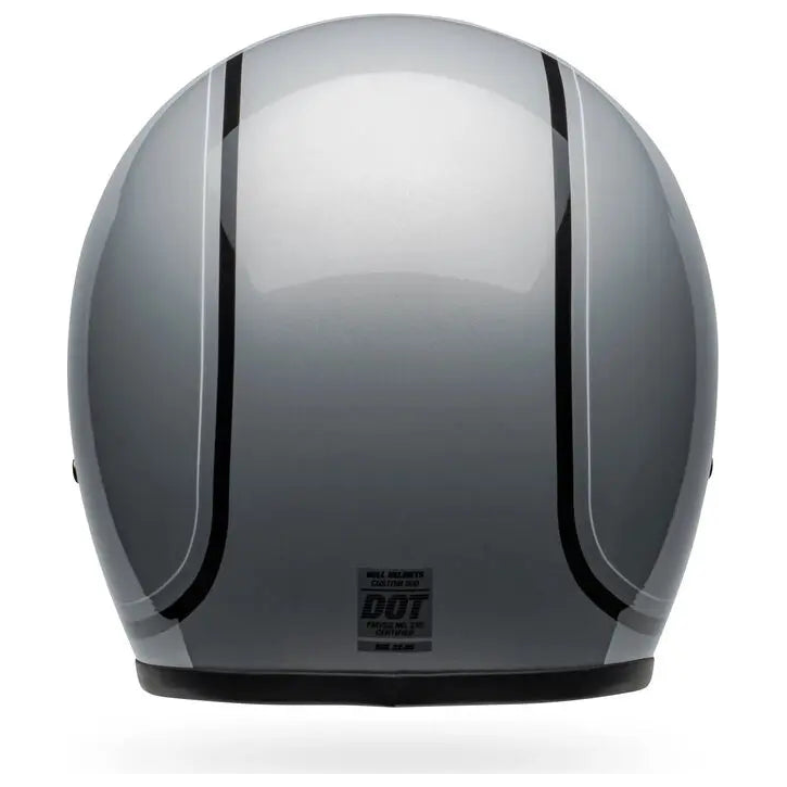 Bell Custom 500 Chief ECE 22.06 Grey open-face motorcycle helmet, rear view