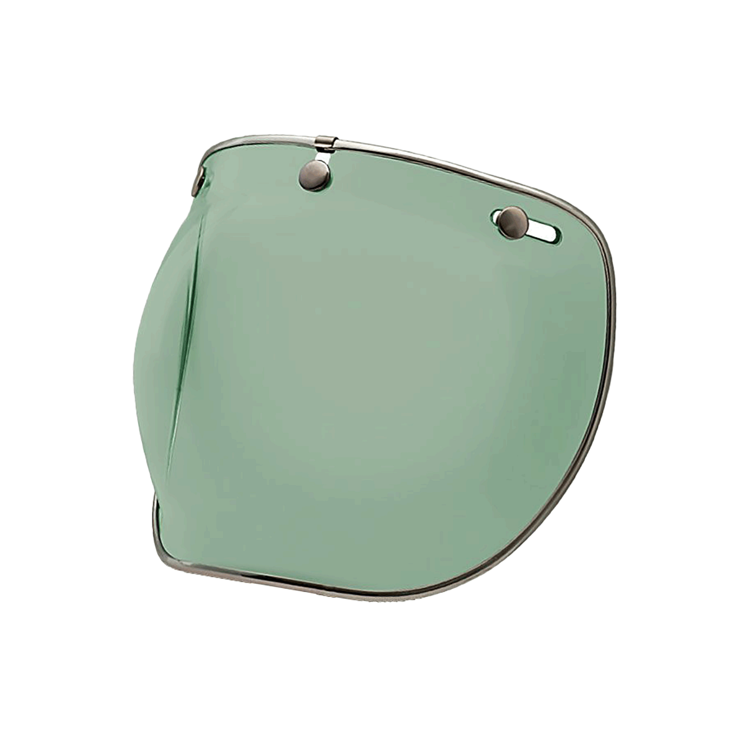 Bell Custom 500/Magnum 37524 mint green 3-snap bubble shield
