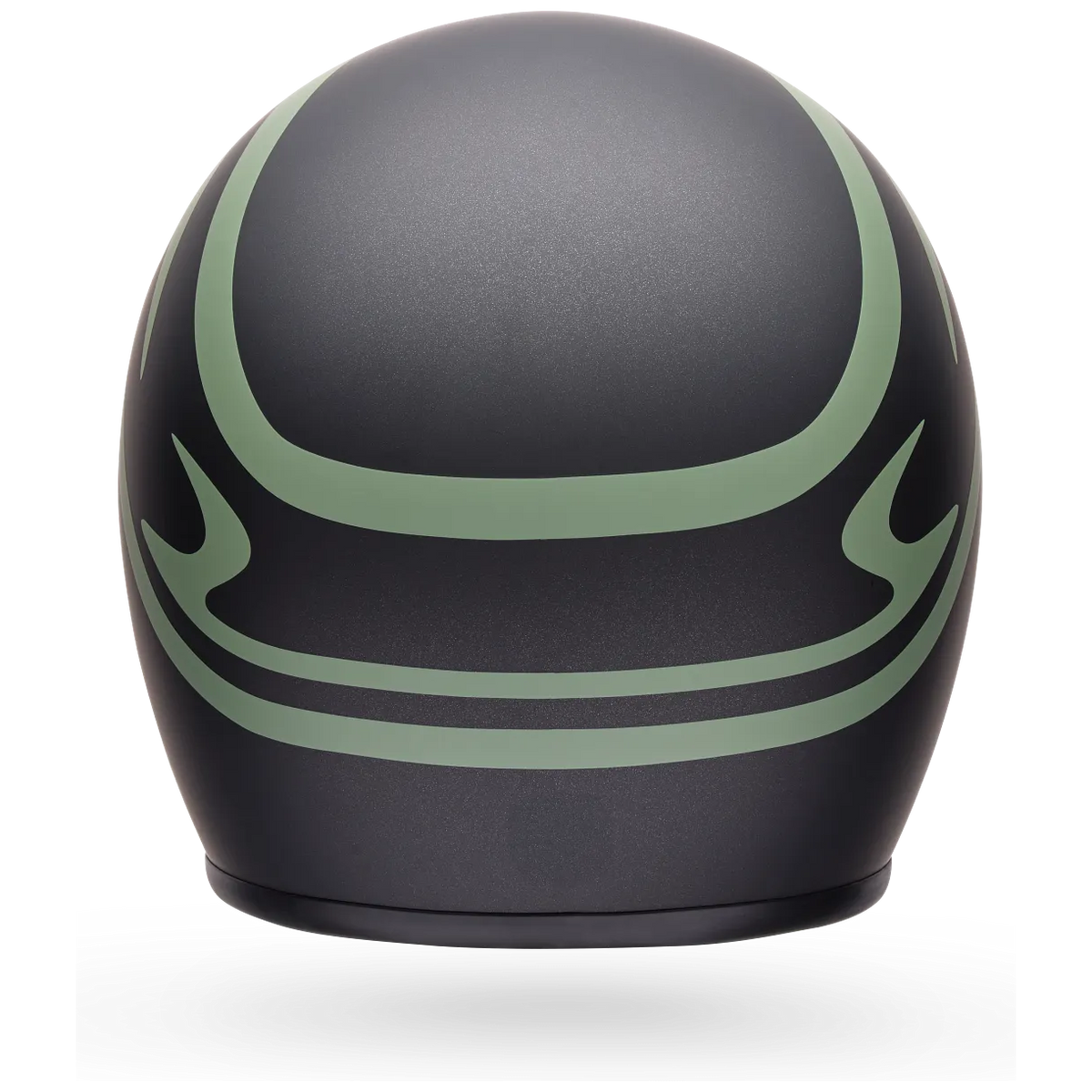 Bell Custom 500 Slap ECE 22.06 Black open-face motorcycle helmet, rear view