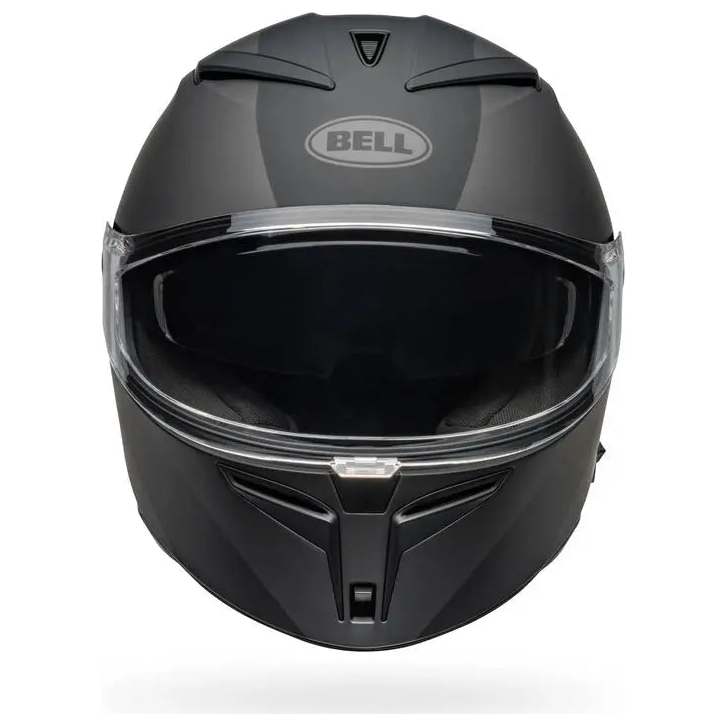 Bell Lithium Shear ECE 22.06 Black / Black full-face motorcycle helmet, front view