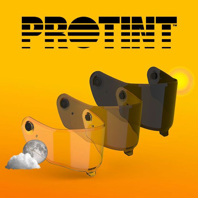 Bell Panovision Visor Protint Photochromic - FREE UK Shipping, FREE 365 Day Returns | Moto Central