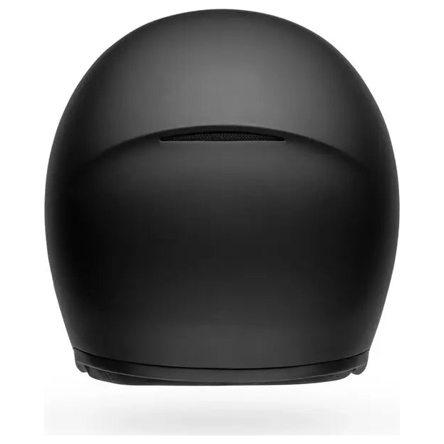 Bell TX-501 Solid ECE 22.06 Matt Black open-face motorcycle helmet, rear view