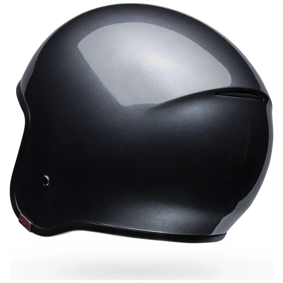Bell TX-501 Solid ECE 22.06 Starship Grey open-face motorcycle helmet, rear three-quarter view