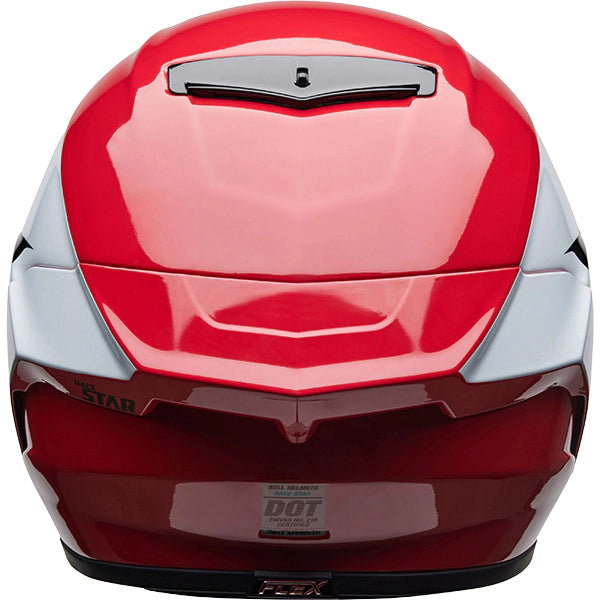 Bell Race Star DLX Flex Corsa ECE 22.06 Gloss Red / White - FREE UK Shipping, FREE 365 Day Returns | Moto Central