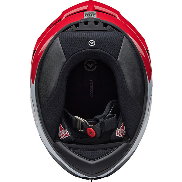 Bell Race Star DLX Flex Corsa ECE 22.06 Gloss Red / White - FREE UK Shipping, FREE 365 Day Returns | Moto Central