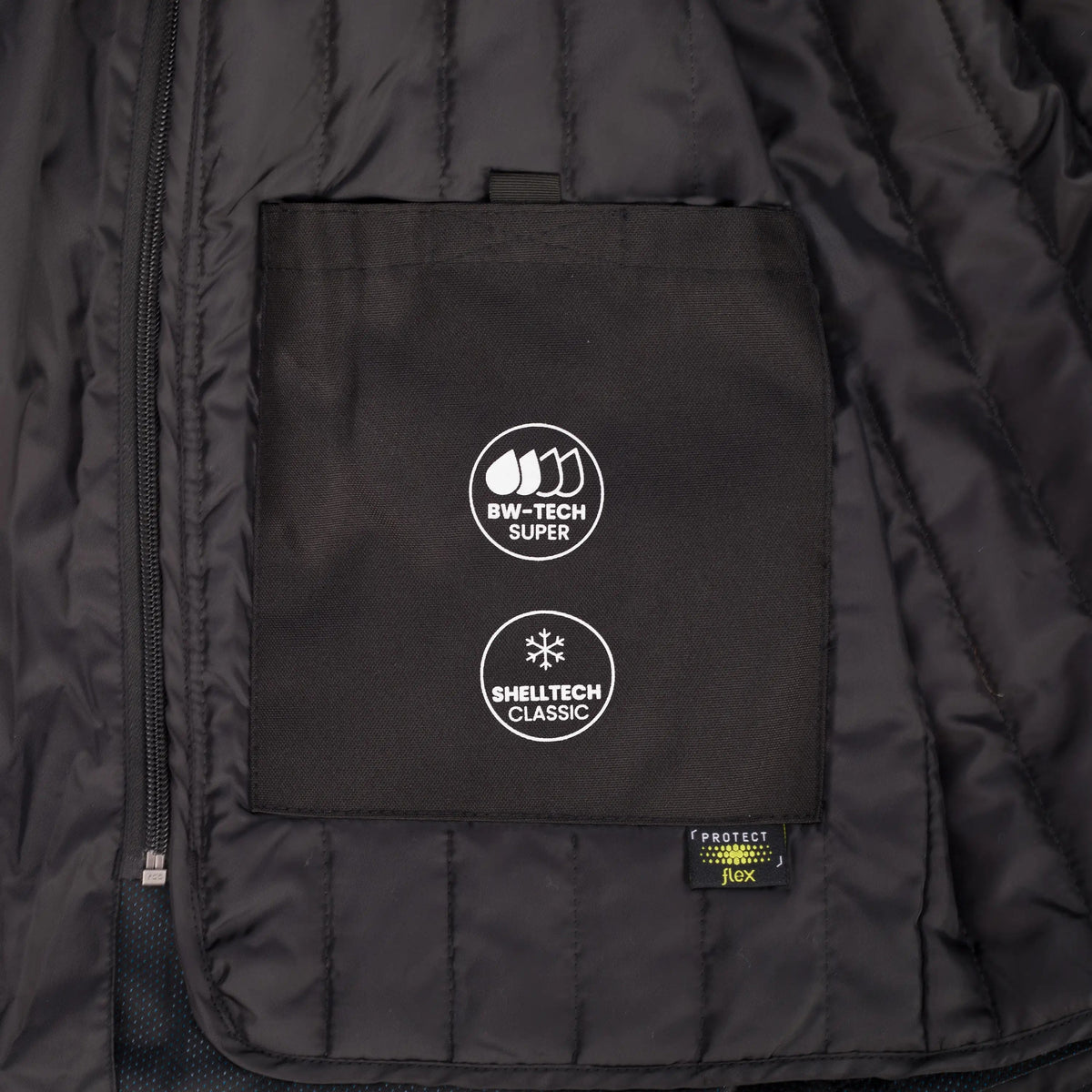 Bering Brazilia BTB2271 jacket removable BWTECH and SHELLTECH lining detail