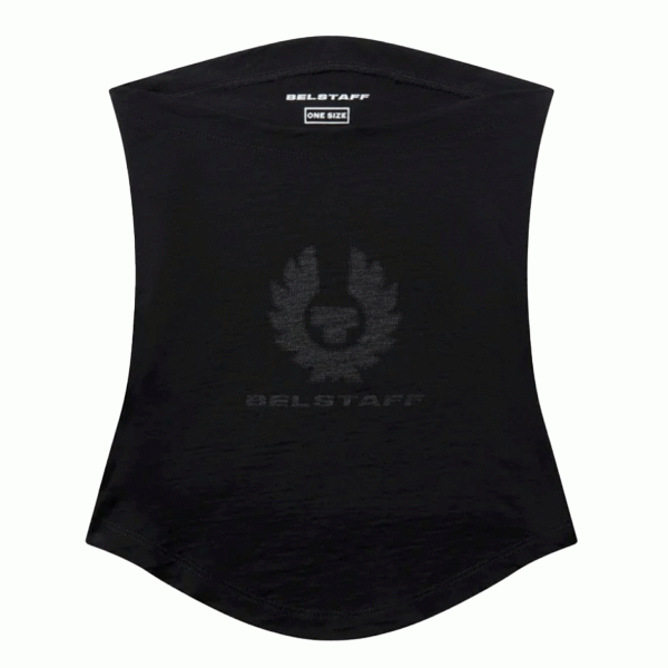Belstaff Merino Neckwarmer Black FREE UK Delivery, FREE 365 Day Returns | Moto Central