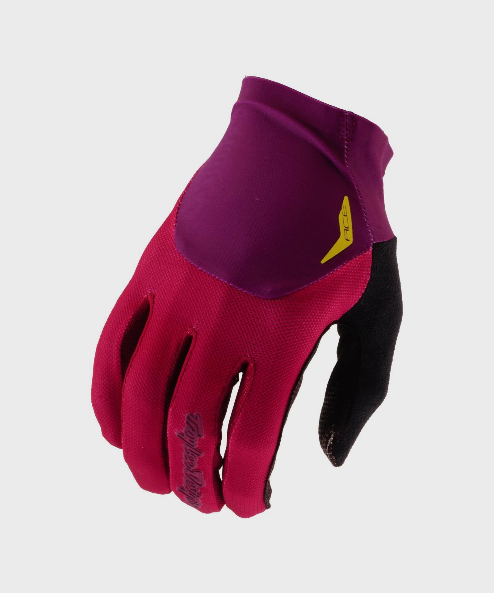Troy Lee Designs Ace Cycle Gloves Solid Fuchsia - FREE UK Shipping, FREE 365 Day Returns | Moto Central
