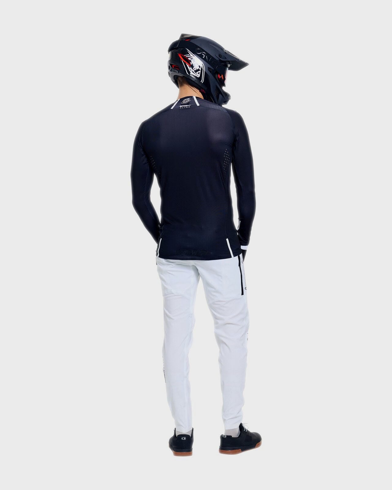 Troy Lee Designs Sprint Ultra Cycle Jersey Mono Black - FREE UK Shipping, FREE 365 Day Returns | Moto Central