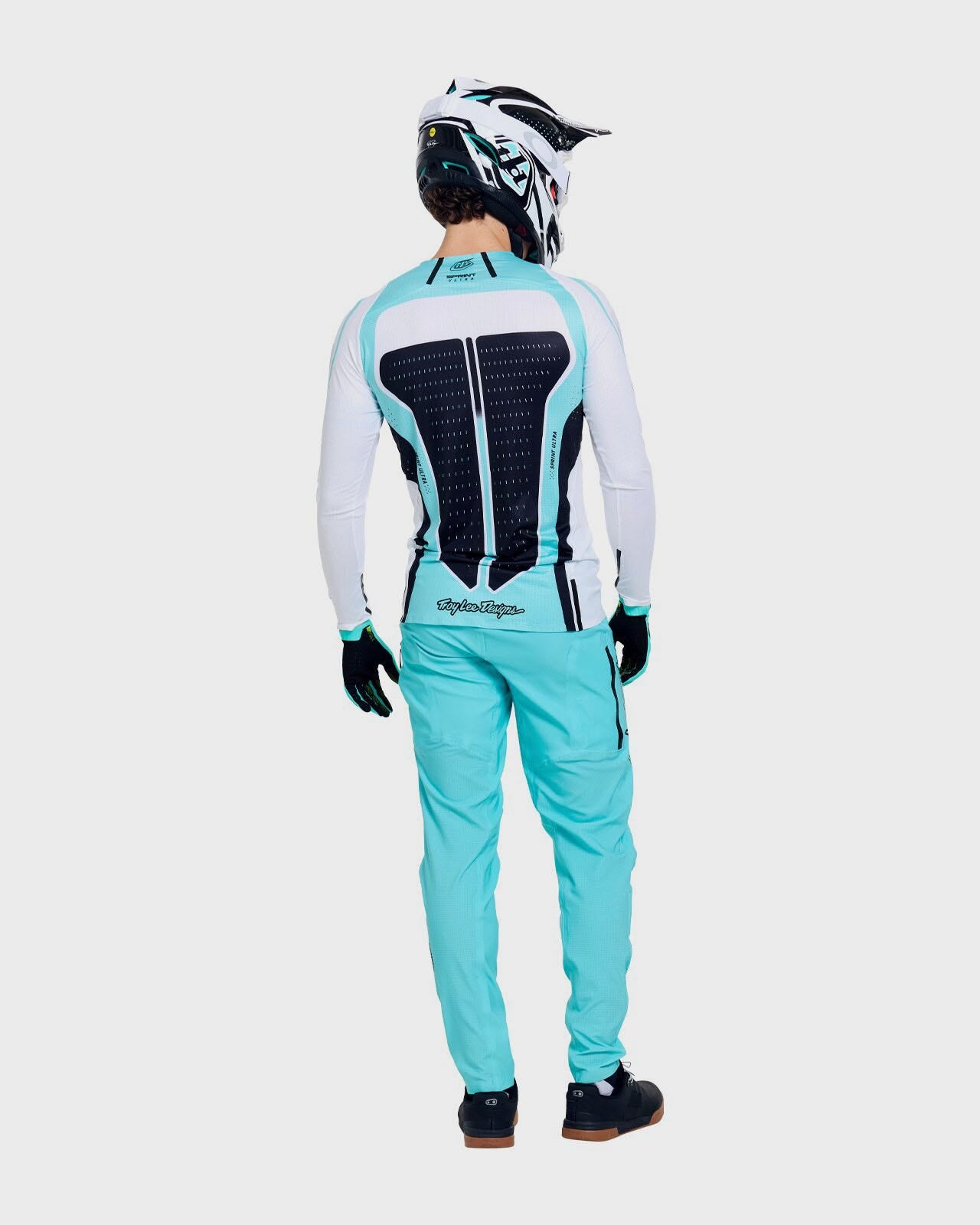 Troy Lee Designs Sprint Ultra Cycle Jersey Proton White - FREE UK Shipping, FREE 365 Day Returns | Moto Central