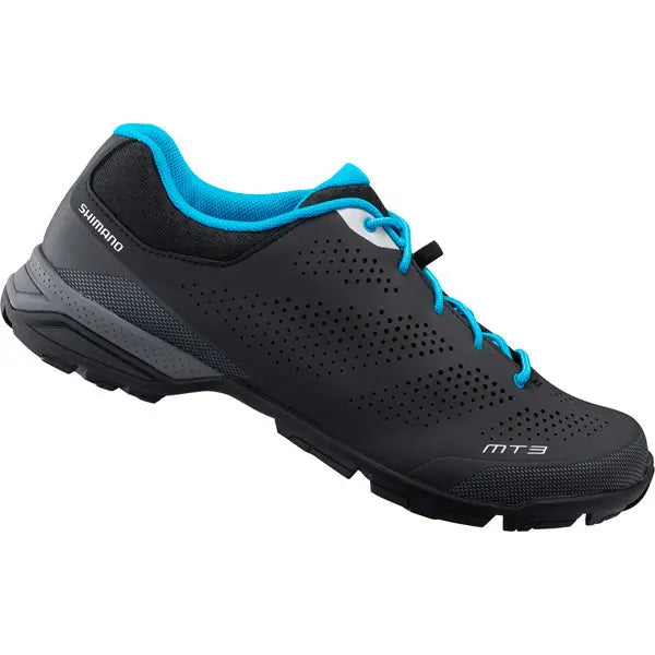 Shimano MT3 (MT301) Shoes Black - FREE UK Shipping, FREE 365 Day Returns | Moto Central
