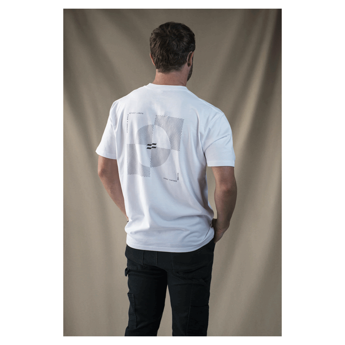 Silk Road Box Core T-Shirt White