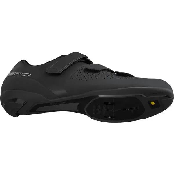 Shimano RC1 (RC102) Shoes Black - FREE UK Shipping, FREE 365 Day Returns | Moto Central