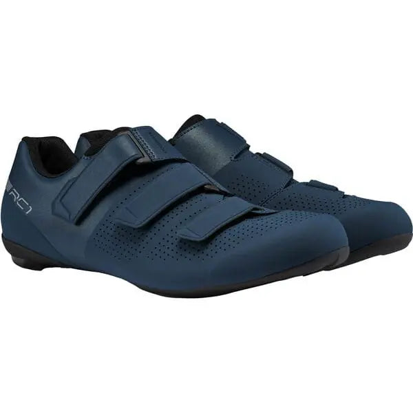 Shimano RC1 (RC102) Shoes Navy - FREE UK Shipping, FREE 365 Day Returns | Moto Central