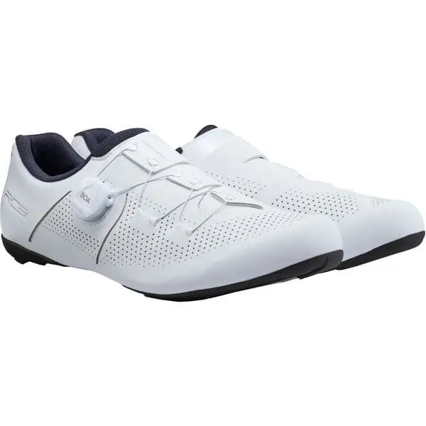 Shimano RC3 (RC302) Shoes White - FREE UK Shipping, FREE 365 Day Returns | Moto Central
