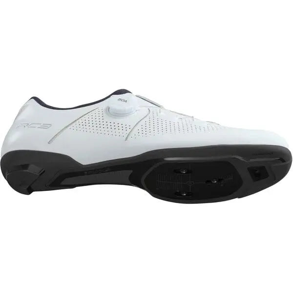 Shimano RC3 (RC302) Shoes White - FREE UK Shipping, FREE 365 Day Returns | Moto Central