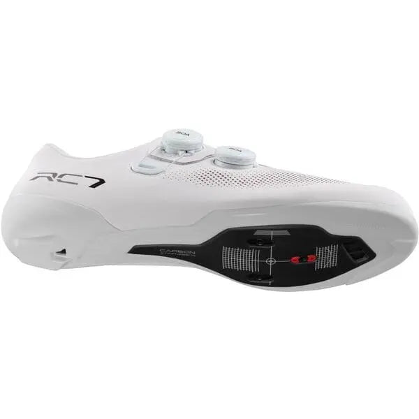 Shimano RC7 (RC703) Shoes White - FREE UK Shipping, FREE 365 Day Returns | Moto Central