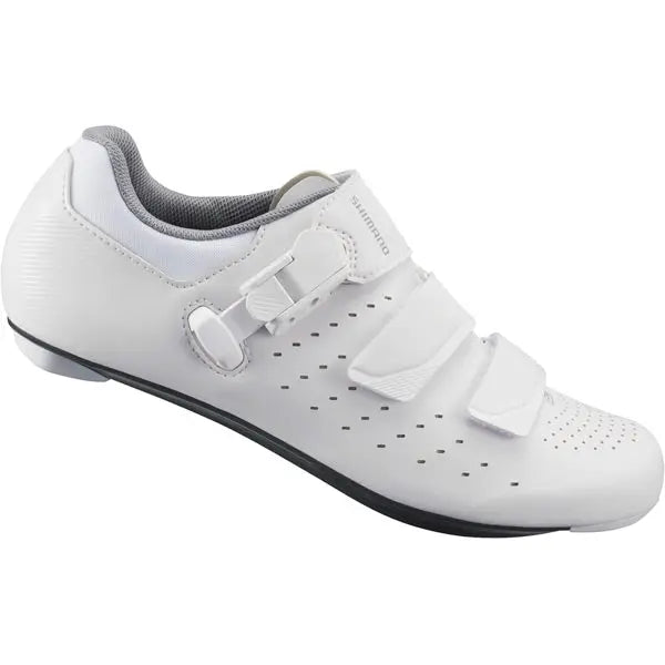 Shimano RP3W (RP301W) SPD-SL Ladies Shoes White - FREE UK Shipping, FREE 365 Day Returns | Moto Central