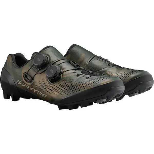 Shimano S-Phyre XC9 (XC903) Shoes Camo LTD - FREE UK Shipping, FREE 365 Day Returns | Moto Central