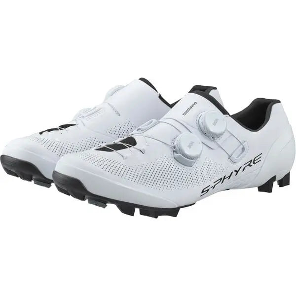 Shimano S-Phyre XC9 (XC903) Shoes White - FREE UK Shipping, FREE 365 Day Returns | Moto Central