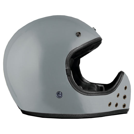 ByCity The Rock Grey, full-face motorcycle helmet, right side view
