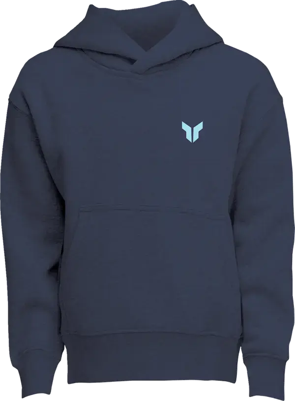 Thor Futura Youth Pullover Hoodie Navy - FREE UK Shipping, FREE 365 Day Returns | Moto Central