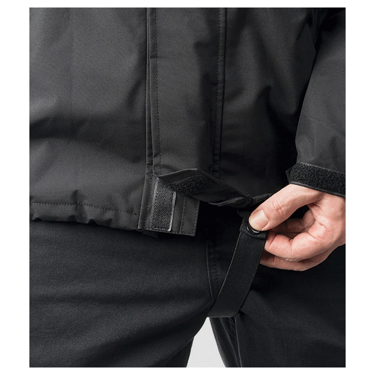 Rokker TRC Classic Rainset Black FREE UK Delivery, FREE 365 Day Returns | Moto Central