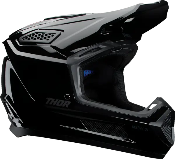 Thor Fleet Blackout Gloss Black - FREE UK Shipping, FREE 365 Day Returns | Moto Central