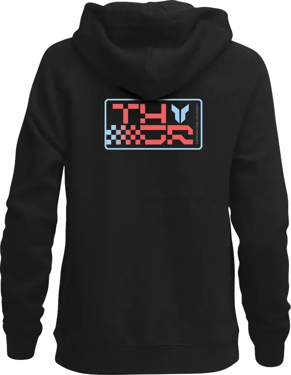 Thor Vantage Ladies Zip-Up Hoodie Black - FREE UK Shipping, FREE 365 Day Returns | Moto Central