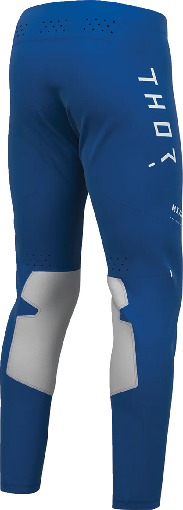 Thor Sportmode Mind Control MX Textile Trouser Light Grey / Blue - FREE UK Shipping, FREE 365 Day Returns | Moto Central