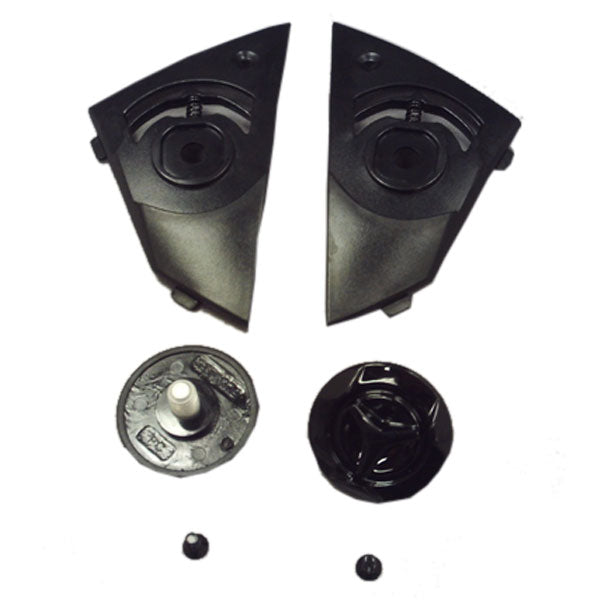 Caberg Visor Mounting Kit Black For Stunt Helmets