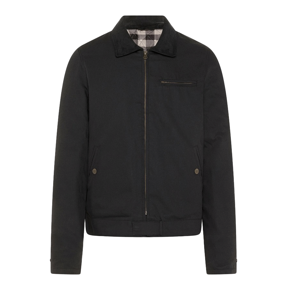 Rokker Canvas Textile Jacket Black FREE UK Delivery, FREE 365 Day Returns | Moto Central