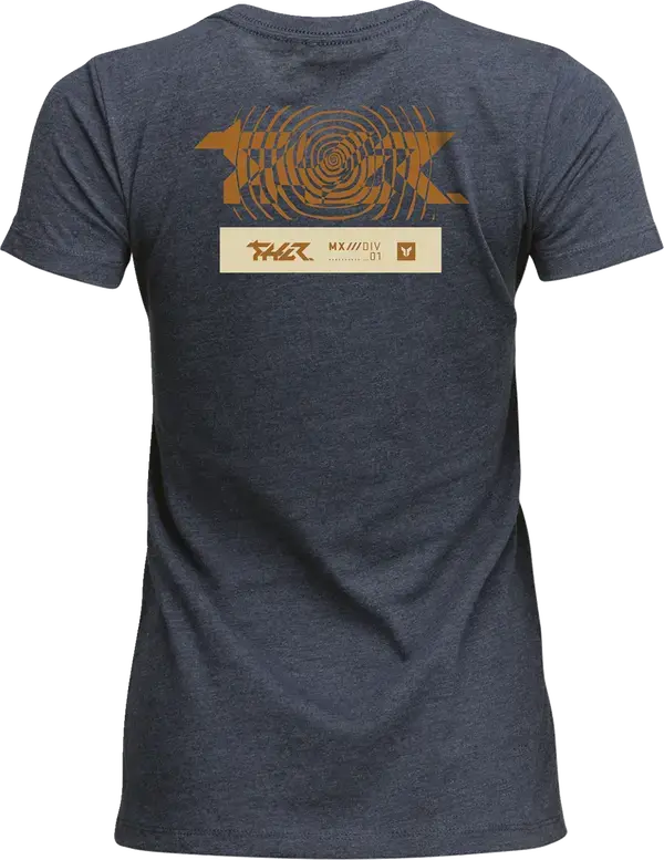 Thor Mind Control Ladies T-Shirt Navy - FREE UK Shipping, FREE 365 Day Returns | Moto Central