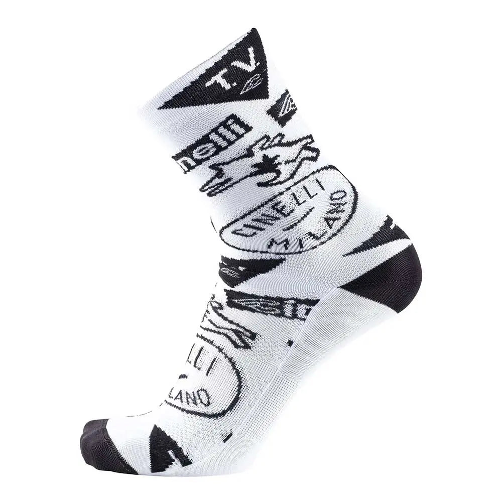 Cinelli Tempo Socks Blue - FREE UK Shipping, FREE 365 Day Returns | Moto Central