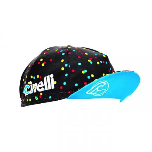 Cinelli Caleido Spots Cap - FREE UK Shipping, FREE 365 Day Returns | Moto Central