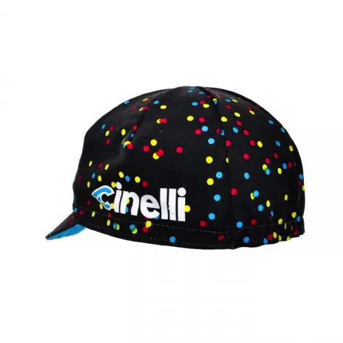Cinelli Caleido Spots Cap - FREE UK Shipping, FREE 365 Day Returns | Moto Central