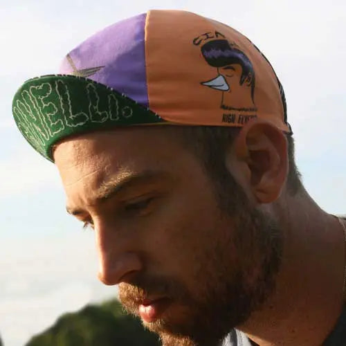 Cinelli High Flyer Cap Multicolour - FREE UK Shipping, FREE 365 Day Returns | Moto Central