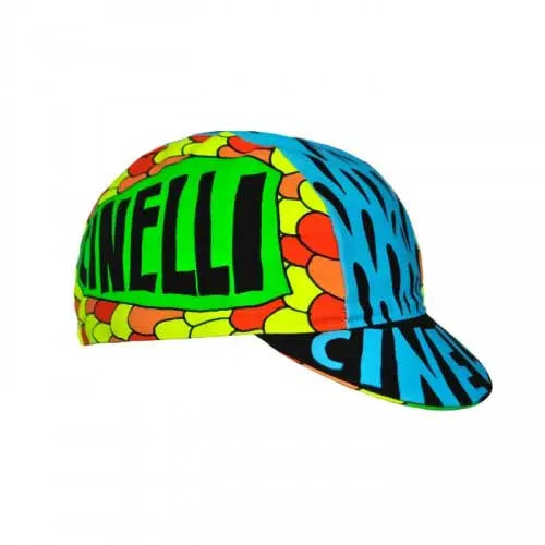 Cinelli Ana Benaroya Poseidon Cap Multicolour - FREE UK Shipping, FREE 365 Day Returns | Moto Central
