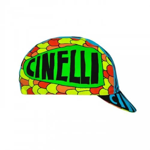 Cinelli Ana Benaroya Poseidon Cap Multicolour - FREE UK Shipping, FREE 365 Day Returns | Moto Central