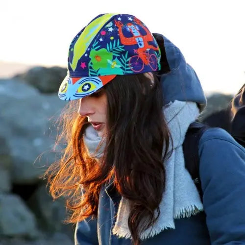 Cinelli Jungle Zen Cap Multicolour - FREE UK Shipping, FREE 365 Day Returns | Moto Central