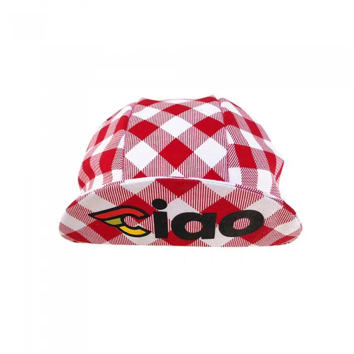 Cinelli Ciao Italia Cap Red / White - FREE UK Shipping, FREE 365 Day Returns | Moto Central