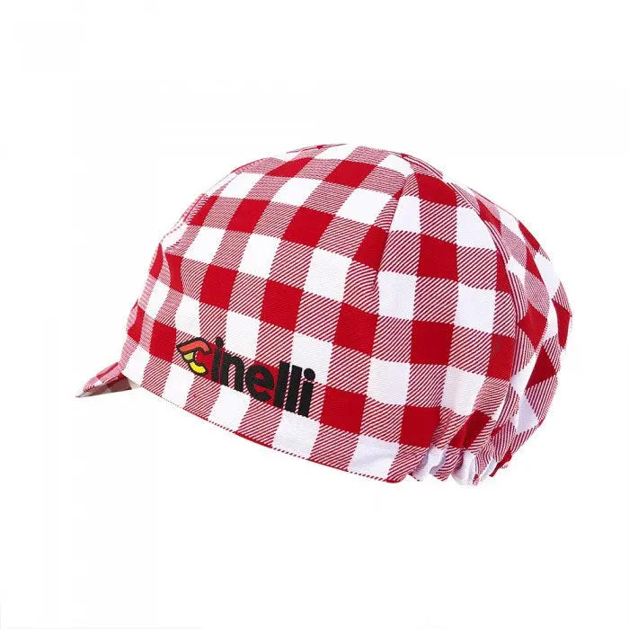 Cinelli Ciao Italia Cap Red / White - FREE UK Shipping, FREE 365 Day Returns | Moto Central