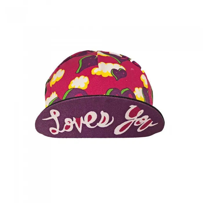 Cinelli Ana Benaroya Heart Cap Multicolour - FREE UK Shipping, FREE 365 Day Returns | Moto Central