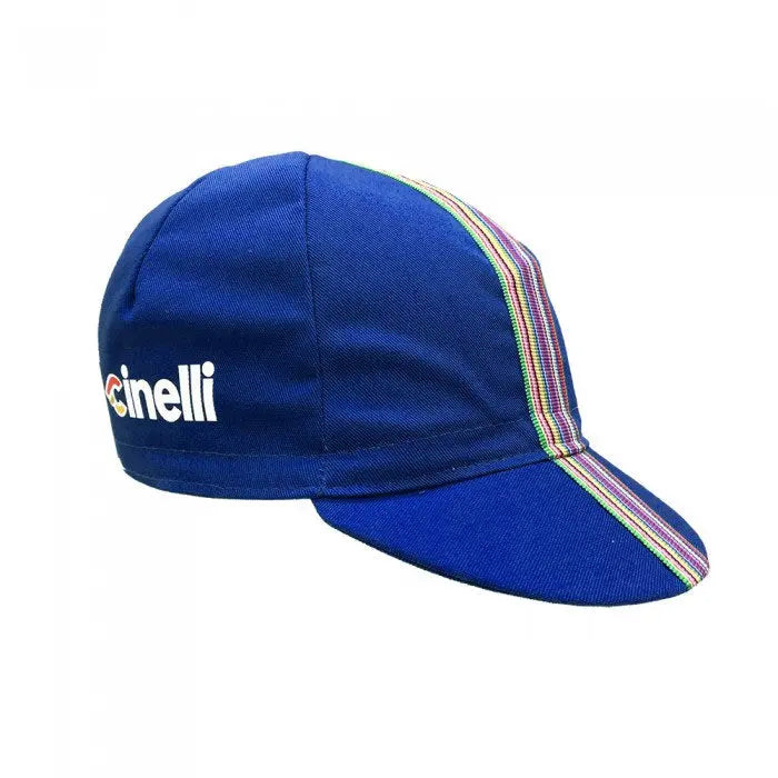 Cinelli Ciao Cap Blue - FREE UK Shipping, FREE 365 Day Returns | Moto Central