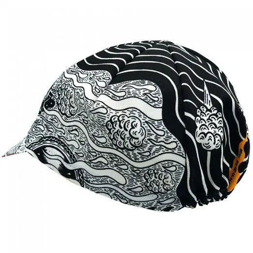 Cinelli Louie Cordero Lolobuko Cap Black / White - FREE UK Shipping, FREE 365 Day Returns | Moto Central