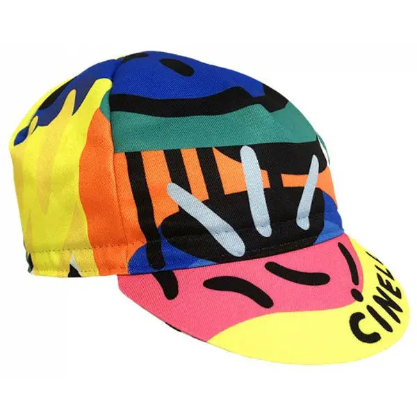 Cinelli Tarsila Schubert Deep Love Dive Cap Multicolour - FREE UK Shipping, FREE 365 Day Returns | Moto Central