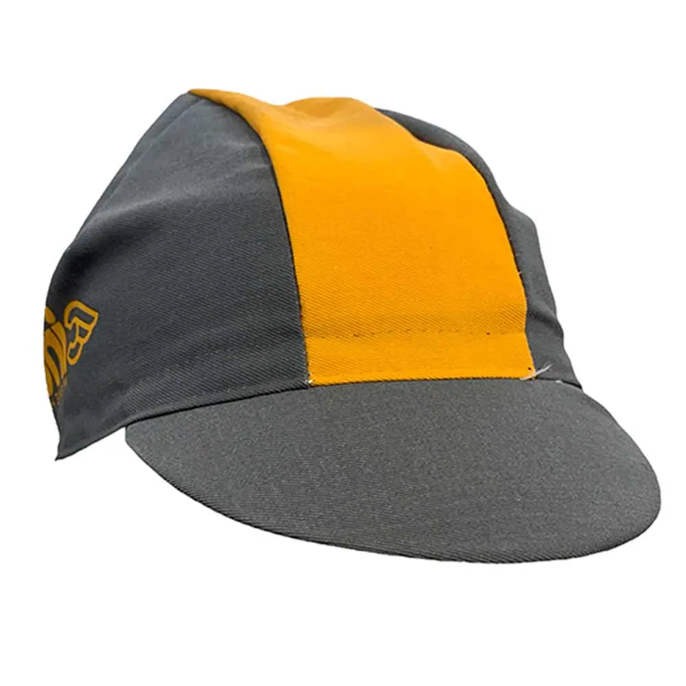 Cinelli Bike Harder Caps Yellow - FREE UK Shipping, FREE 365 Day Returns | Moto Central